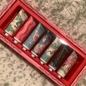 Cath Kidston Festive Holiday Scented Hand Cream Set of 7x 1.0oz NWT